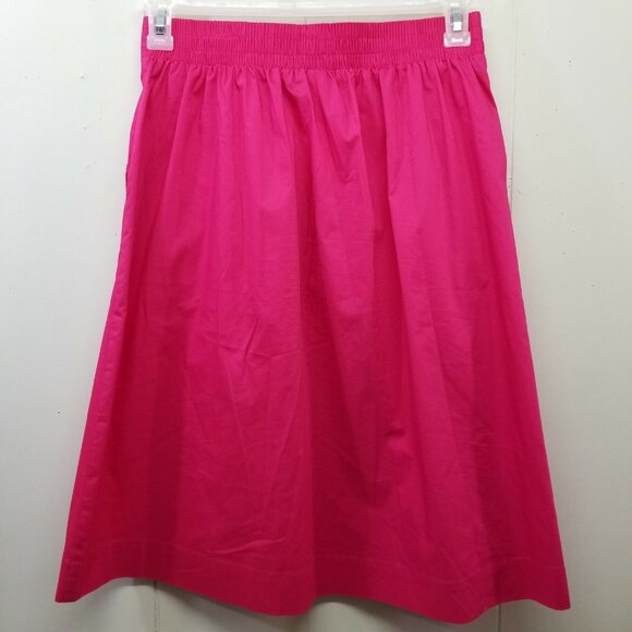 Apt 9 M Hot Pink Skirt Midi Modest Church Pockets BARBIECORE - Picture 3 of 4